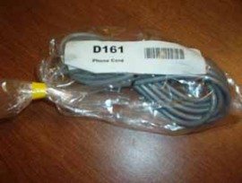 D161 RJ31X Phone Cord NOS